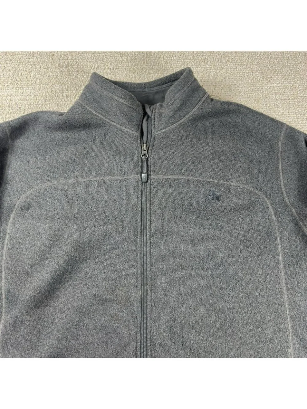 Vintage Nike ACG Full Zip Fleece Over Sized Jacket Gray Women’s Size XL